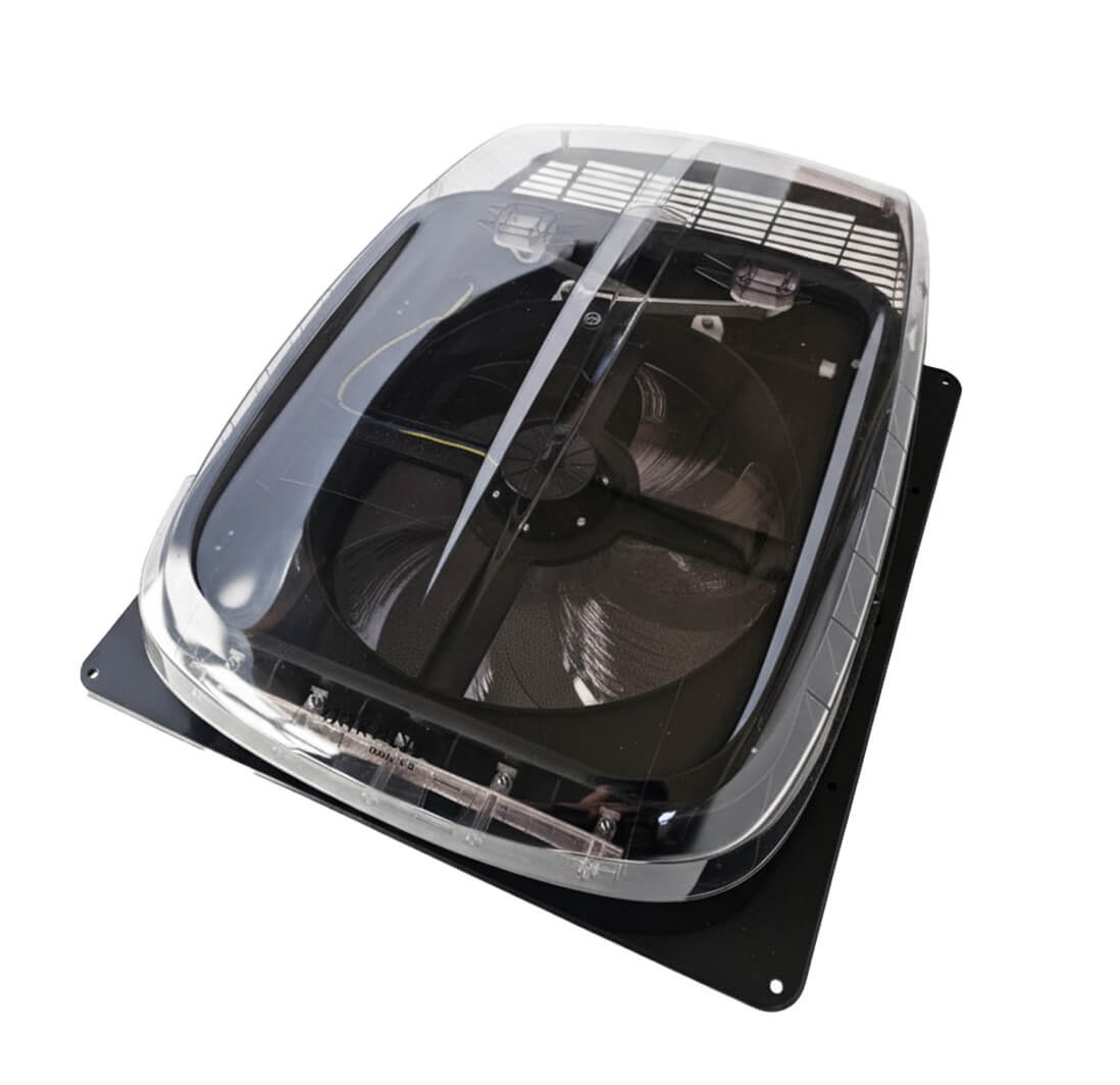 NomadicArk AirPlus – Takfläkt : 400 x 400 / 355 x 355 för campervan & husbil - Bild 16