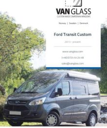 Alternative view of Ford Transit Custom 2013 - sidofönster & bakdörr fönster