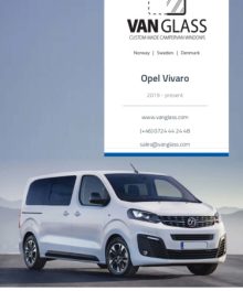 Alternative view of Opel Vivaro 2019 - sidofönster & bakdörr fönster