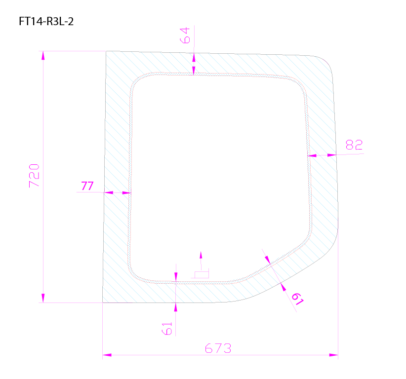 FT14-R3L-2 P // P3 LWB R/H Privacy - Bild 2