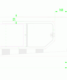 Alternative view of FTC13-R1L-HS P // Half Slider LWB R/H Privacy