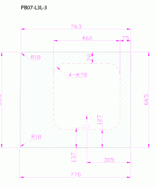 Alternative view of PB07-L3L-3 P // P3 LWB L/H Privacy