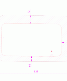 Alternative view of TP17-R1S P // Front SWB R/H Privacy