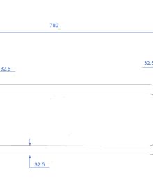 UBW-B1 P // 780 x 240 fast fönster