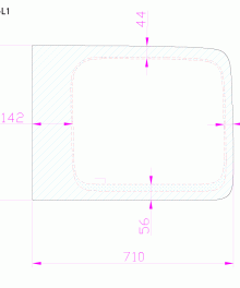 Alternative view of VWCM-L1 P // Front L/H Privacy