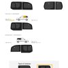 Fönster till din Peugeot Partner 2009 - 2018 / Citroen Berlingo 2009 - 2018 skåpbil - // Half Slider L/H Privacy - B09-L1-HS P