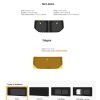Fönster till din Ford Transit Custom 2013 - skåpbil -  // Tailgate Privacy + wires + hole  - FTCU13-TB-WH P