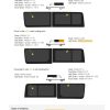 Fönster till din Volkswagen Crafter 2006 -2017 / Mercedes Sprinter 2006 - skåpbil -  // Half Slider P2 MWB L/H SLD Privacy  - MS06-LS2M-HS P
