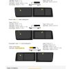 Fönster till din Volkswagen Crafter 2006 -2017 / Mercedes Sprinter 2006 - skåpbil -  // Half Slider P2 MWB R/H SLD Privacy  - MS06-RS2M-HS P