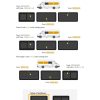 Fönster till din Volkswagen LT 1995 - 2006 / Mercedes Sprinter 1995 - 2006 skåpbil -  // P2 LWB (both sides) Privacy  - MS95-B2L P