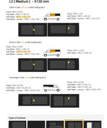 PB07-L1ML-HS-2 P // Half Slider M/LWB L/H Privacy