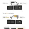 Fönster till din Peugeot Expert 2017 - / Citroen Jumpy 2017 - / Opel Vivaro 2019 - / Toyota Proace 2017 - skåpbil -  // Half Slider M/LWB L/H Privacy  - TP17-L1M-HS P
