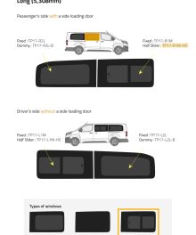 Alternative view of TP17-R1M-HS P // Half Slider M/LWB R/H Privacy