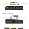 Fönster till din Peugeot Expert 2017 - / Citroen Jumpy 2017 - / Opel Vivaro 2019 - / Toyota Proace 2017 - skåpbil -  // Rear LWB R/H Blank  - TP17-R2L-B P