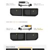 Fönster till din Renault Trafic 2014 - / Renault Trafic 2014 - / Opel Vivaro 2014 - 2018 / Nissan NV300 2014 - / Renault Trafic 2014 - 2018 skåpbil -  // Rear SWB L/H Blank  - VV14-L2S-B P