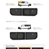 Fönster till din Renault Trafic 2014 - / Renault Trafic 2014 - / Opel Vivaro 2014 - 2018 / Nissan NV300 2014 - / Renault Trafic 2014 - 2018 skåpbil -  // Rear SWB R/H Blank  - VV14-R2S-B P