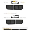 Fönster till din Renault Trafic 2014 - / Renault Trafic 2014 - / Opel Vivaro 2014 - 2018 / Nissan NV300 2014 - / Renault Trafic 2014 - 2018 skåpbil - // Front R/H Privacy - VV14-RS1 P