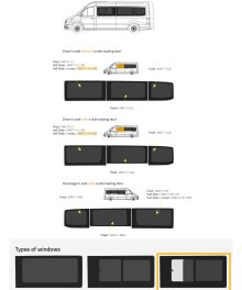 Alternative view of VWC17-L1-HSS P // Half Slider L/H Privacy + screen