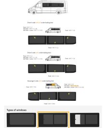 Alternative view of VWC17-R1-HS P // Half Slider R/H Privacy