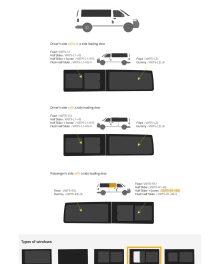 Alternative view of VWT5-R1-HSS P // T5 Half Slider R/H Privacy + screen